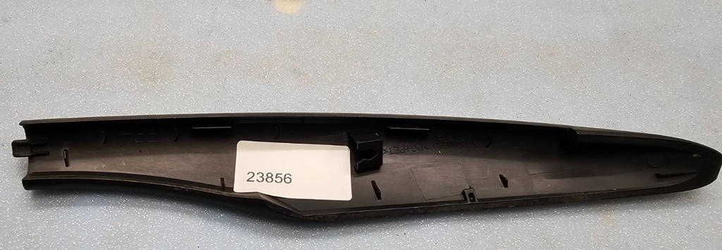 🔥03-07 NISSAN MURANO LUGGAGE ROOF RACK LEFT FRONT END CAP COVER TRIM BLACK OEM