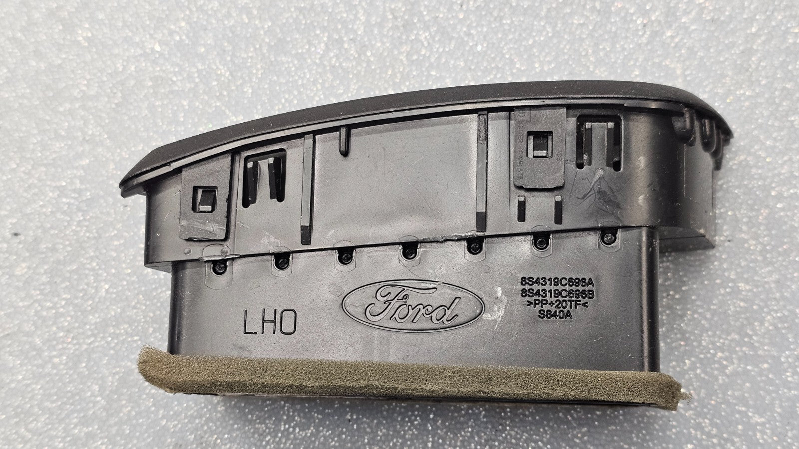 🔥 08-11 Ford Focus Dash Left Driver Air Vent A/C AC Heater Panel Black
