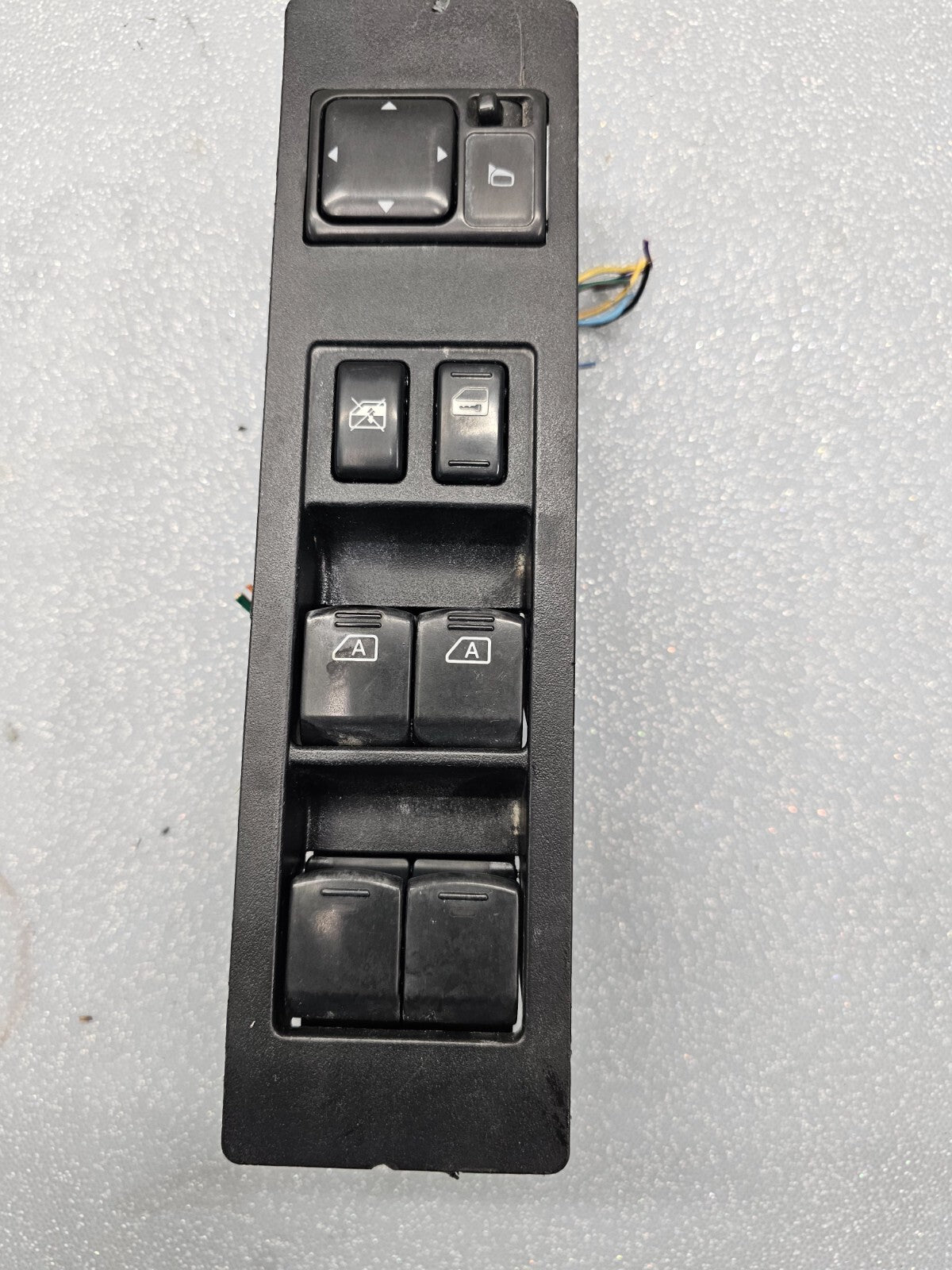 🔥04-07 TITAN ARMADA QX56 LEFT DRIVER POWER WINDOW LOCK SWITCH ASSEMBLY BLACK