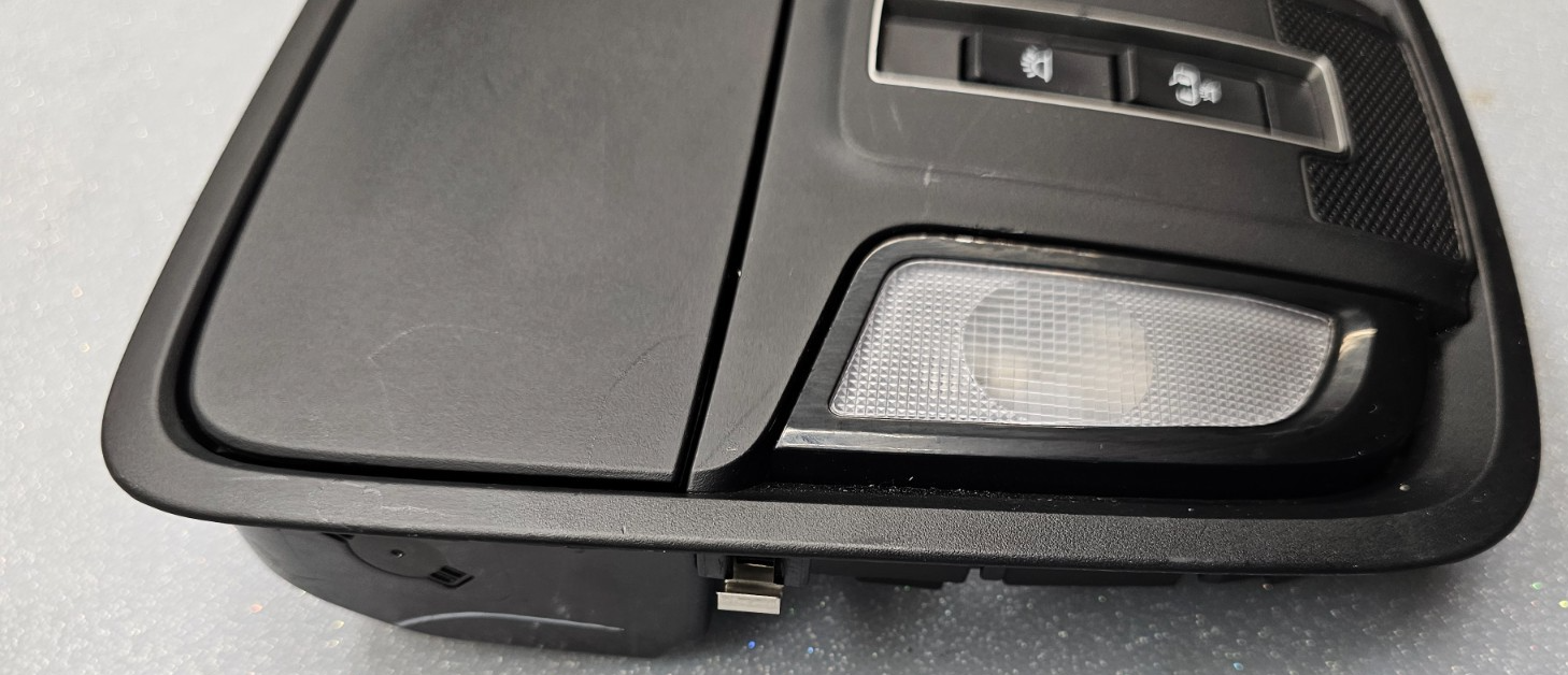 🔥16-20 Kia Sorento Roof Overhead Console Dome Map Light Storage Assembly Black