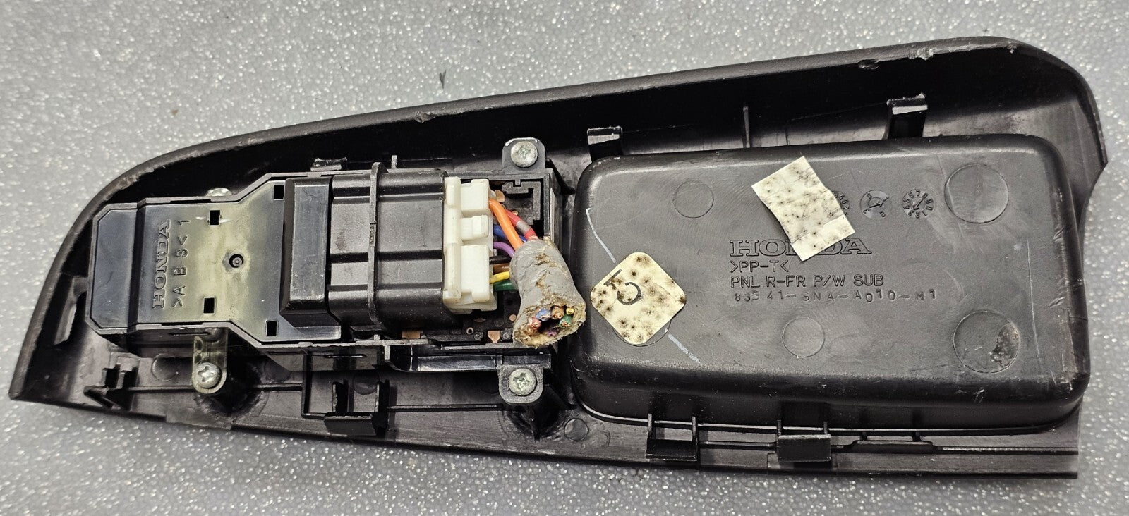 🔥06-11 Honda Civic Right Passenger Master Power Window Control Switch Black