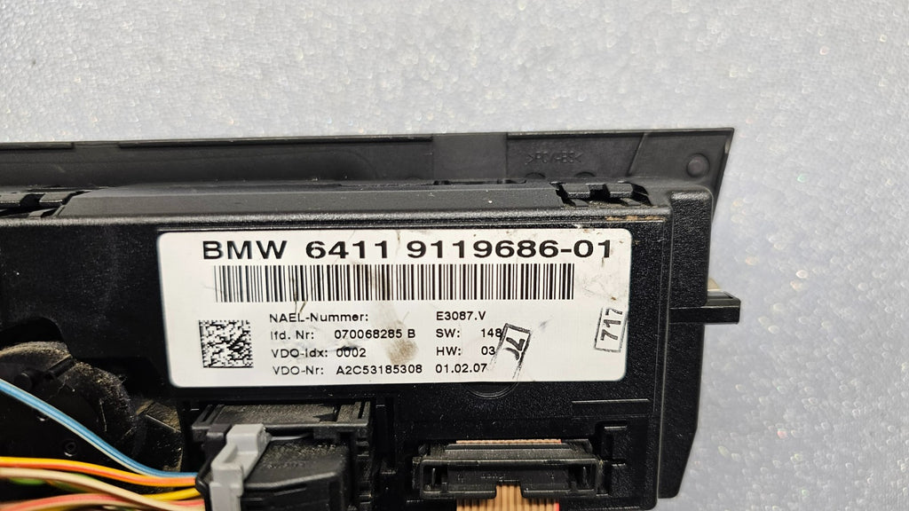 🔥07-09 BMW 323i 328i 335i AC Heater Dash Center Climate Control Temperature OEM