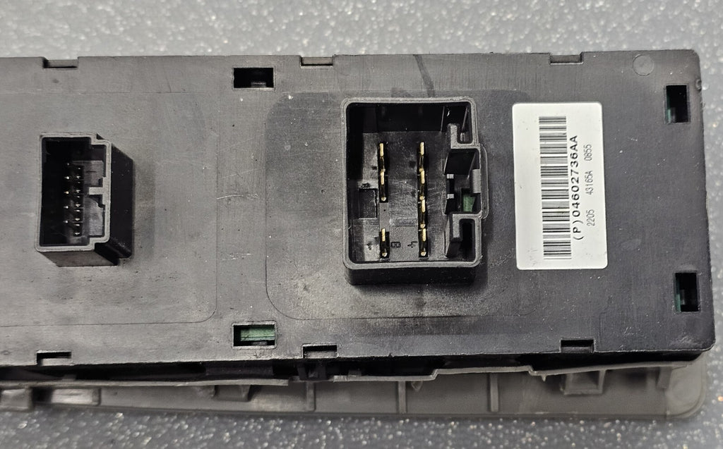 🔥07-14 Chrysler 200 patriot Dakota Left Driver Master Window Switch Grey