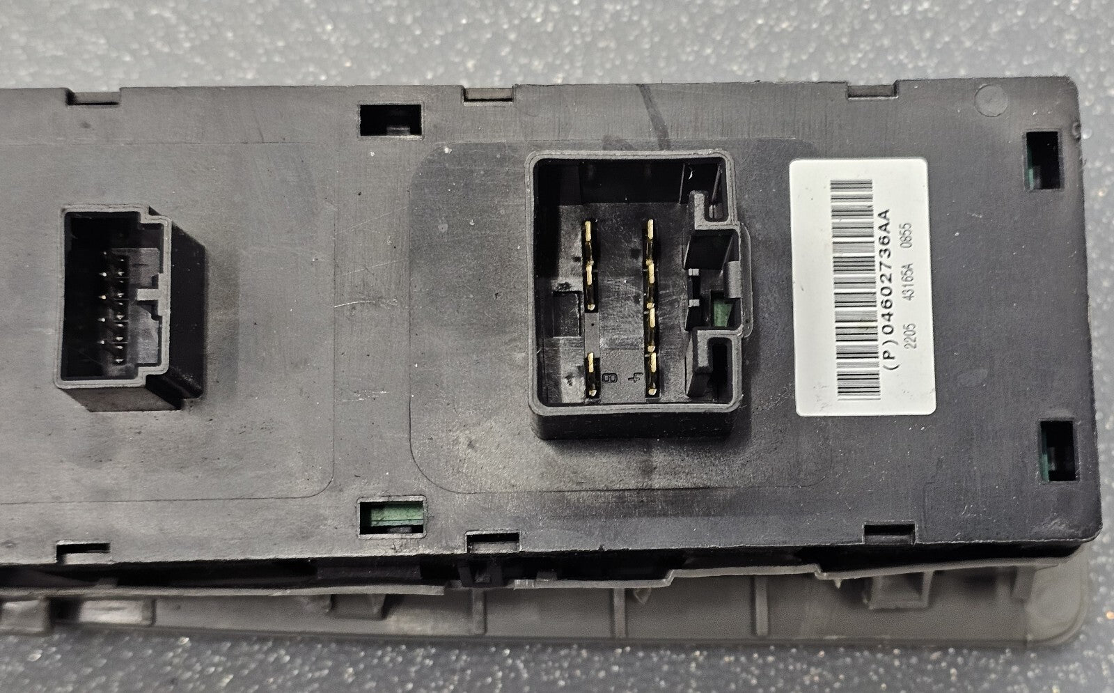 🔥07-14 Chrysler 200 patriot Dakota Left Driver Master Window Switch Grey