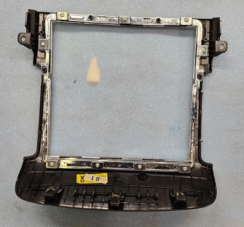🔥07-09 Kia Sorento Stereo AM FM Radio Stereo Audio Dash Bezel Trim Panel Black 