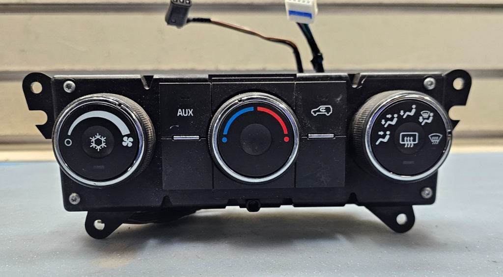 🔥09-12 TRAVERSE DASH AC A/C HVAC HEATER CLIMATE TEMPERATURE CONTROL BLACK