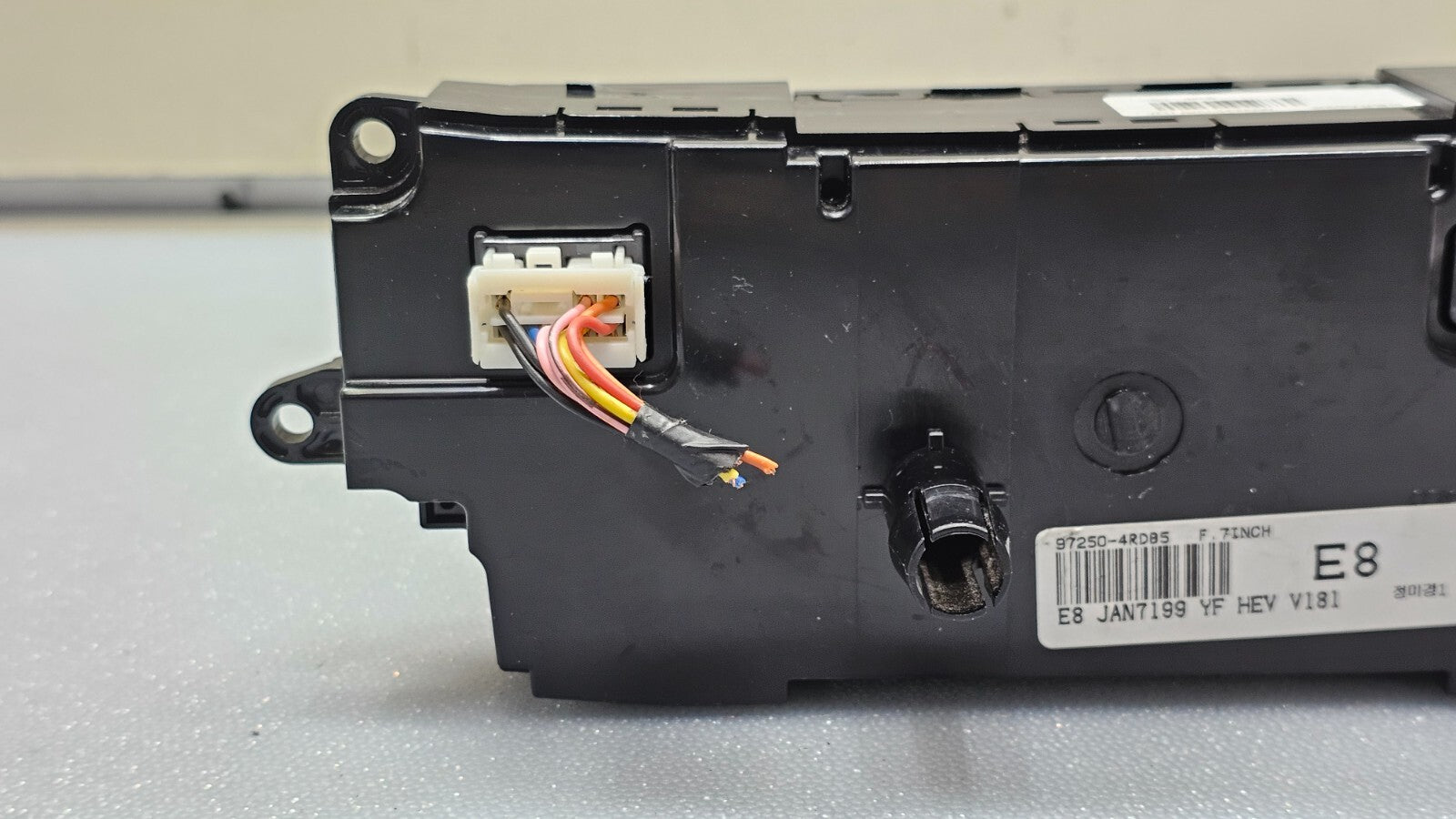 11-15 Hyundai Sonata Heater Temperature Climate Control Panel Unit Conditioning