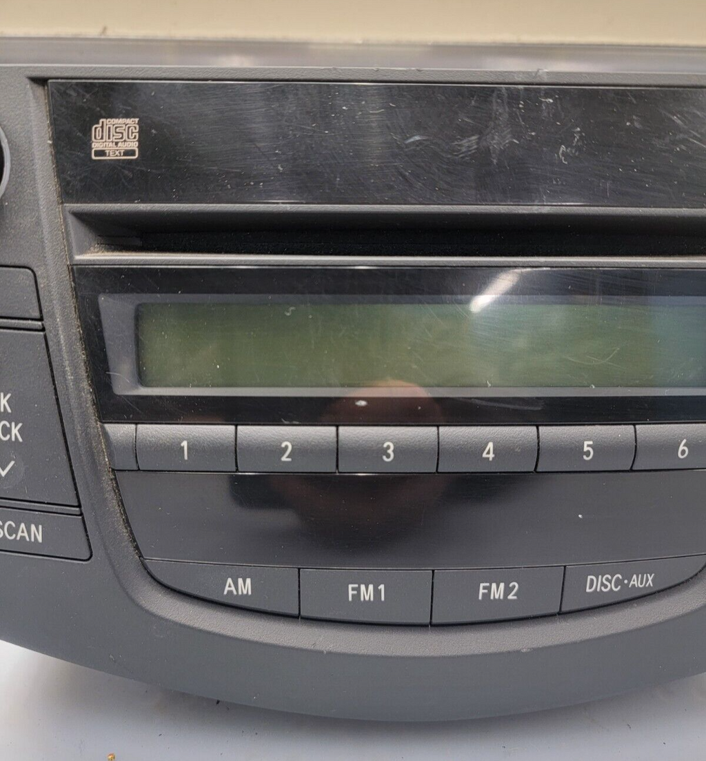 🔥06-08 Toyota Rav4 Dash AM FM Radio Display Stereo MP3 CD Player Assembly OEM