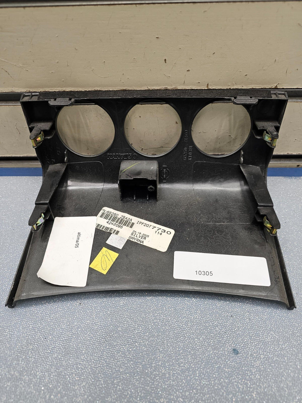 🔥05-06 ALTIMA SPEEDOMETER TACHOMETER INSTRUMENT CLUSTER DASH BEZEL COVER GRAY