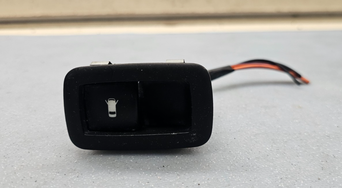 🔥12-20 GRAND CARAVAN TOWN COUNTRY REAR LEFT DRIVER QUARTER WINDOW SWITCH BLACK