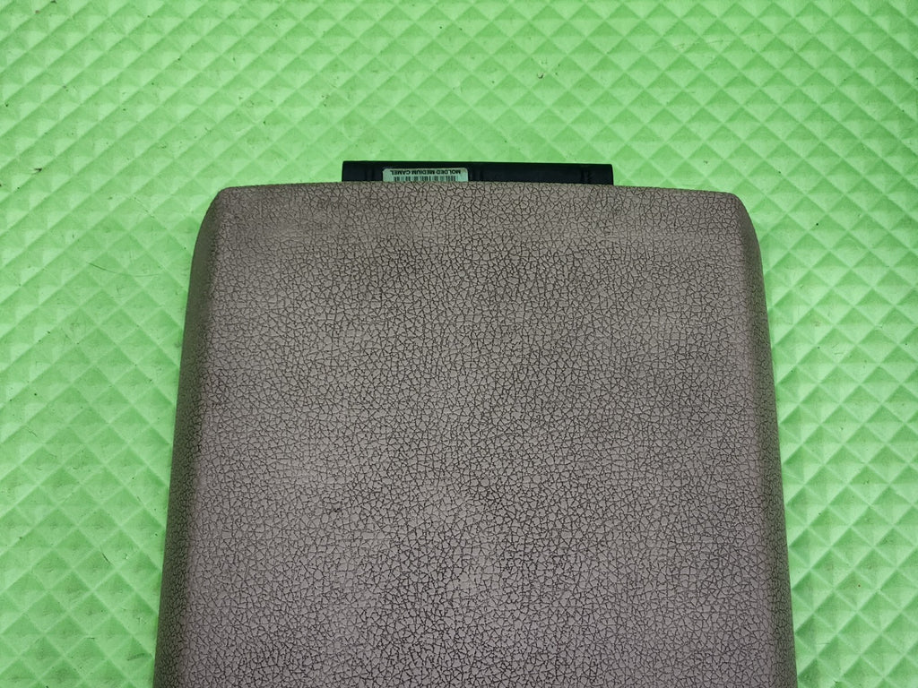 06-09 FORD EXPLORER MERCURY MOUNTINEER CENTER CONSOLE ARM RESTER LID DARK GRAY