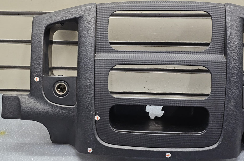 🔥02-05 Dodge RAM Dash RADIO Audio Stereo Bezel Climate Trim Panel Black B10