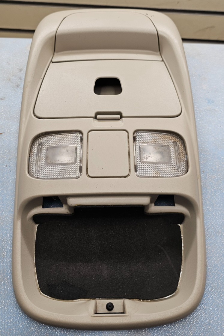 🔥98-01 Dodge Ram 1500 2500 Overhead Console Storage Dome Map Light Lamp TAN