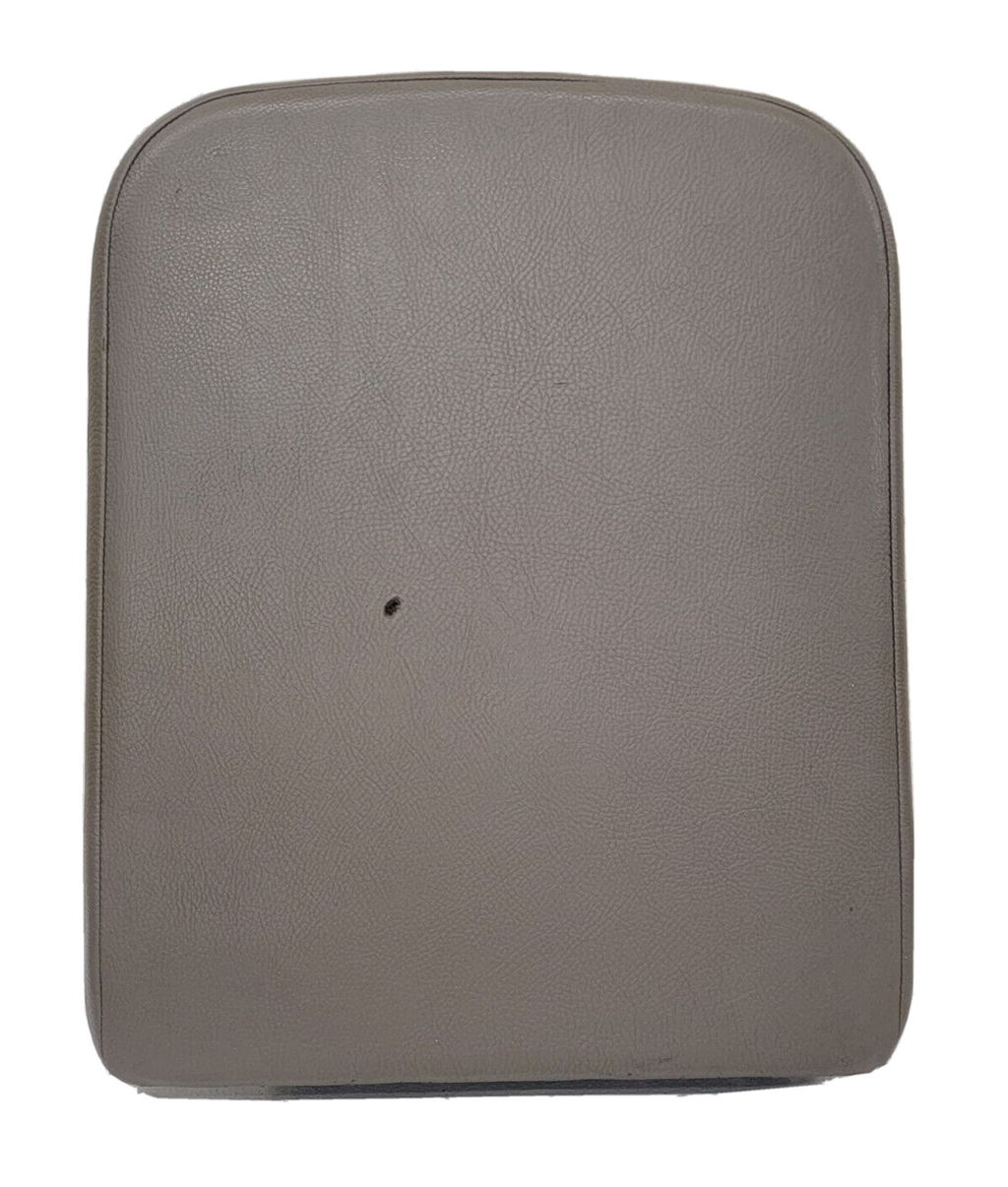 🔥02-08 Dodge RAM Center Console Jump Seat ARMREST Cover Lid Leather TAN JS7