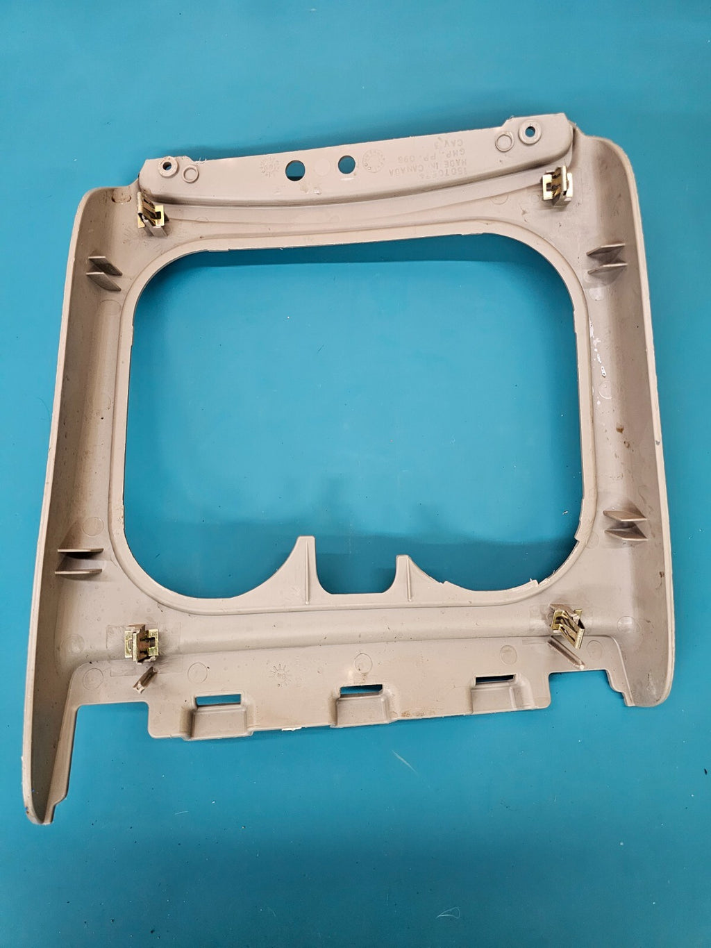 🔥03-06 Silverado Sierra Center Console Cup Holder Bezel Trim Panel Assembly Tan