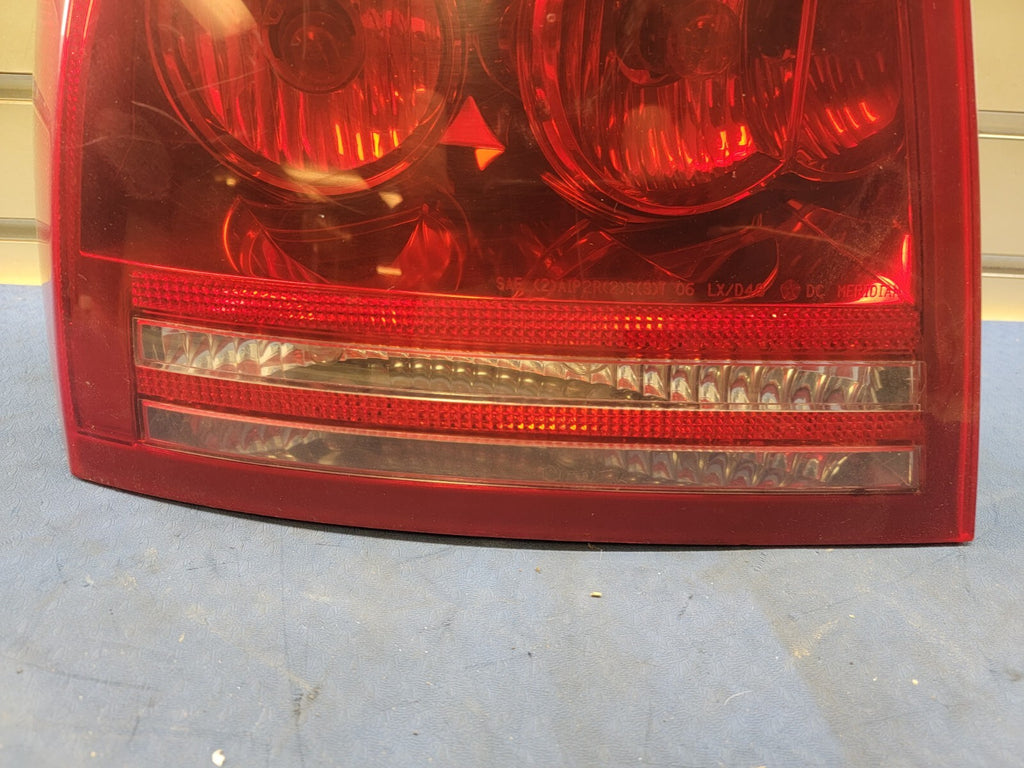 🔥06-08 Dodge Charger driver left Side Tail Light Lamp Chrome Assembly OEM
