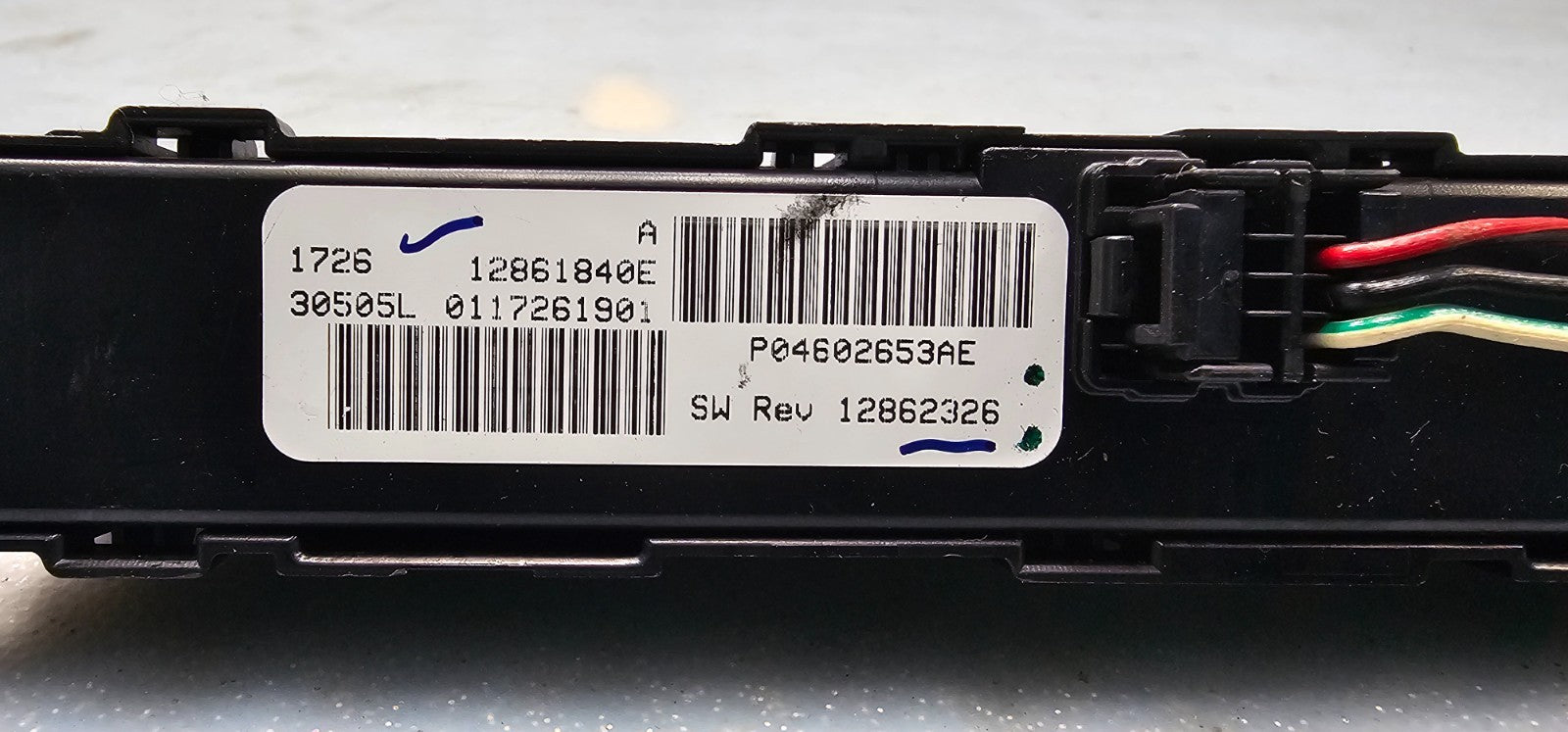 🔥06-08  CHRYSLER PT CRUISER CENTER DASH HAZARD DEFROST CONTROL SWITCH BLACK