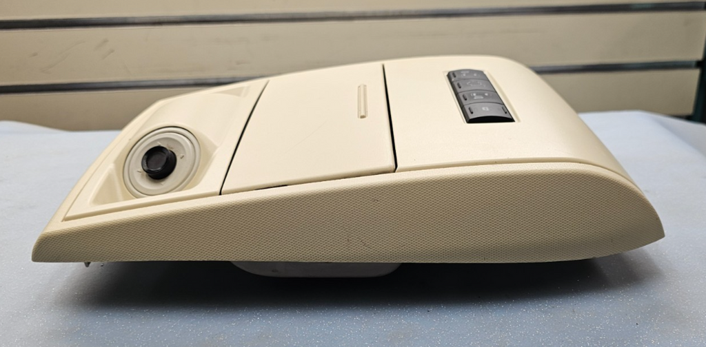 08-16 CHRYSLER TOWN & COUNTRY DODGE GRAND CARAVAN OEM ROOF OVERHEAD CONSOLE TAN