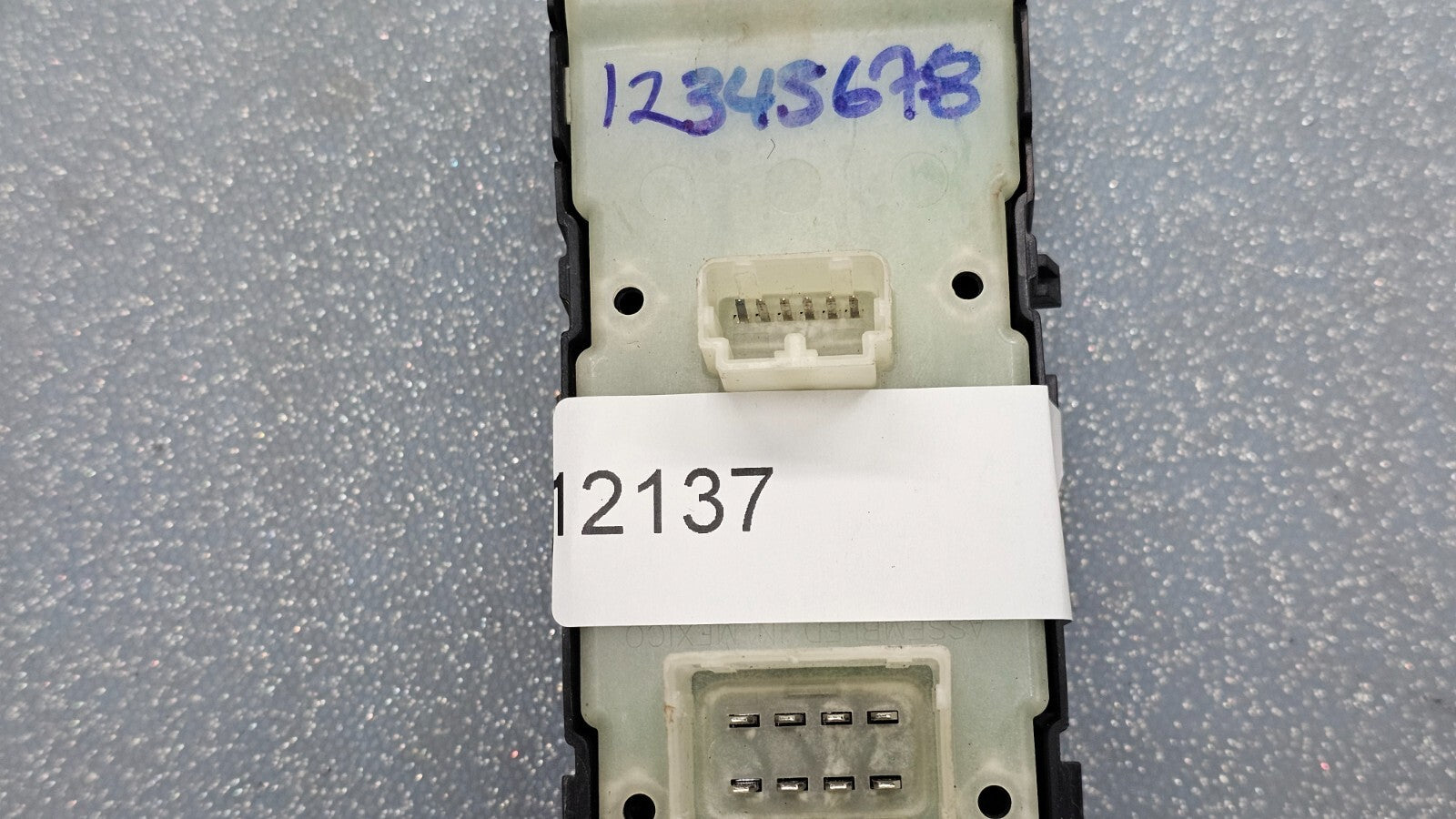 07-14 Chrysler 200 Magnum Durango  Master Power Window Switch Left Driver Black
