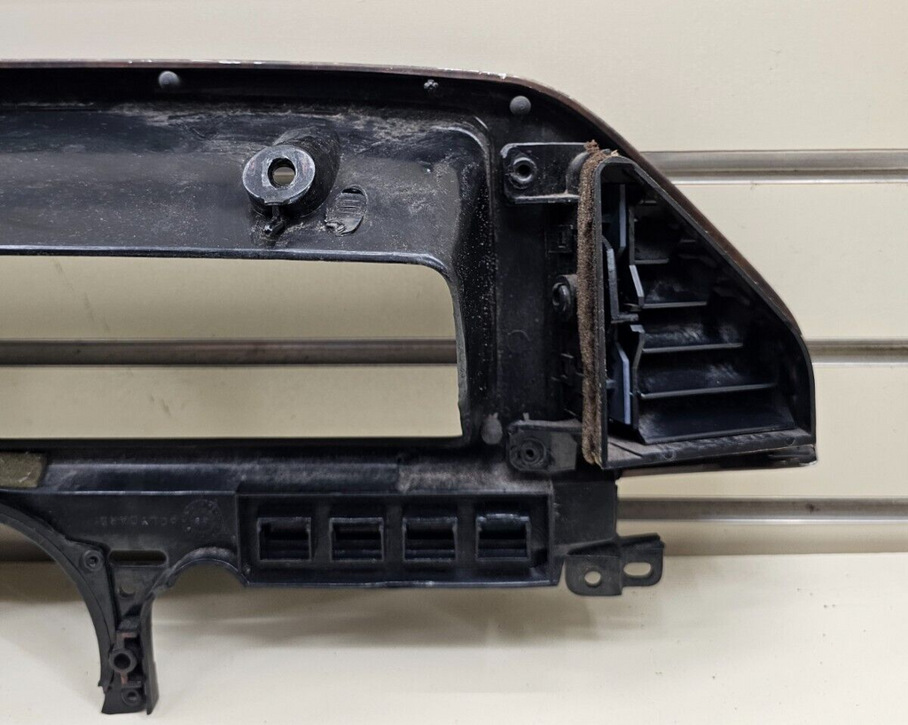 🔥87-91 Ford F150 BRONCO Dash Instrument Cluster Bezel Speedometer Trim Wood C11