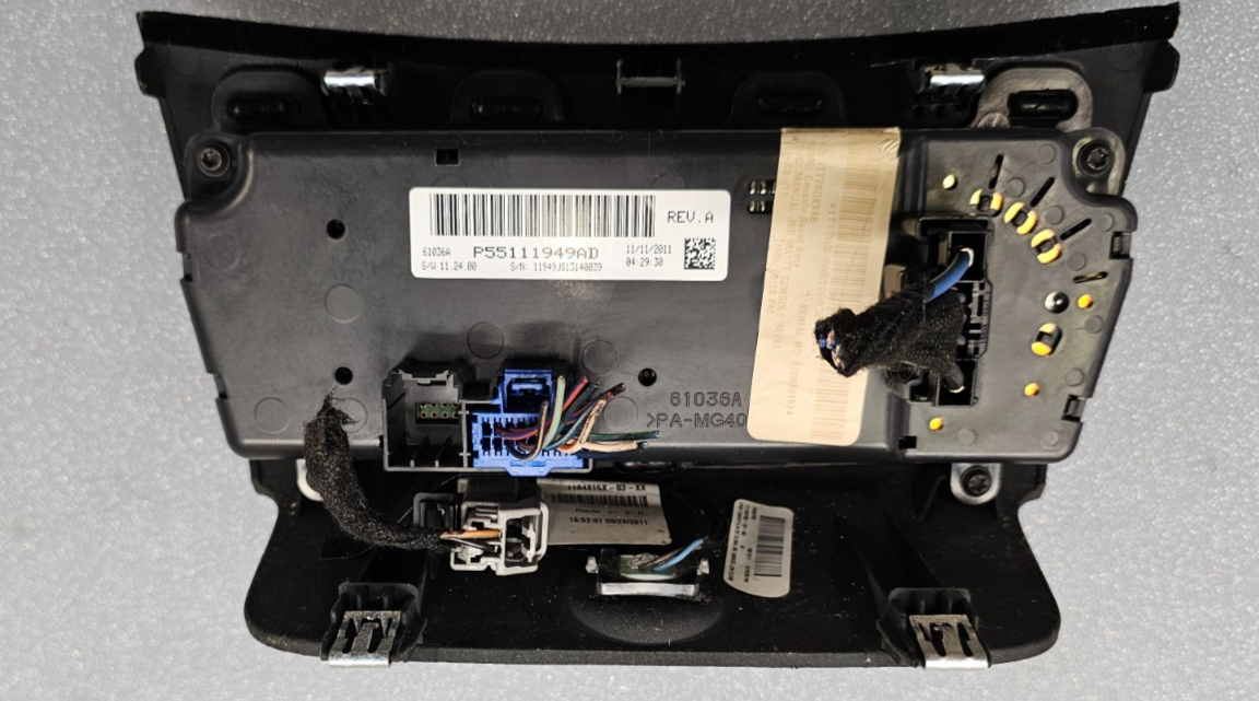 🔥11-14 CHRYSLER 200 DODGE AVENGER DASH A/C HEAT TEMPERATURE CLIMATE CONTROL OEM