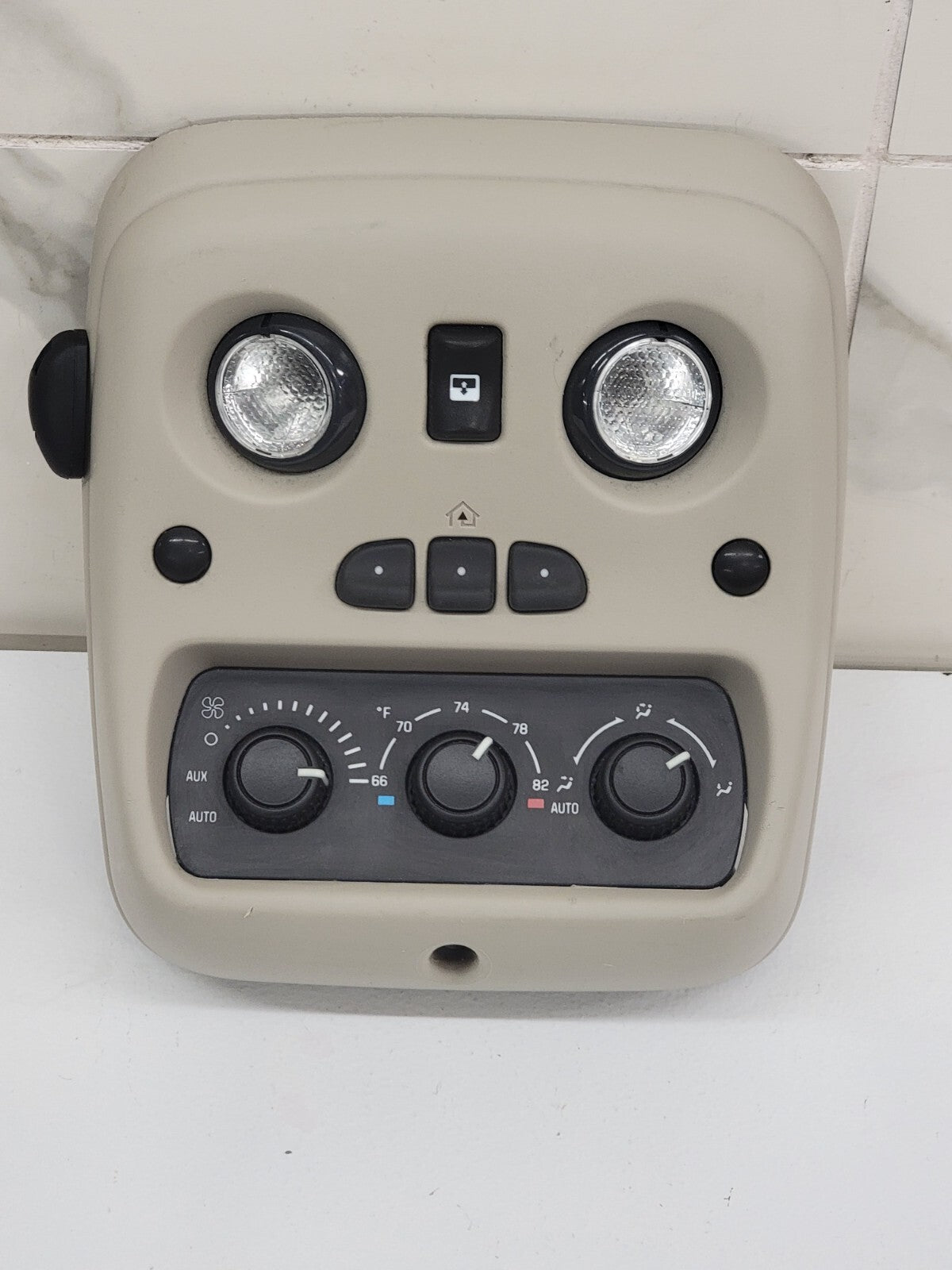 🔥03-06 Escalade Tahoe Yukon OVERHEAD ROOF CONSOLE/MAP LIGHT  LIGHT TAN