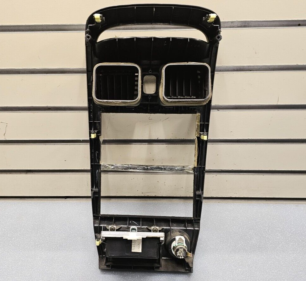 99-03 Solara Dash Instrument Panel Radio Stereo Display Climate Bezel Trim Black