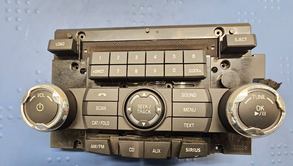 🔥10-12 Fusion Milan AM FM Radio Stereo Climate Control Trim Panel Bezel Black