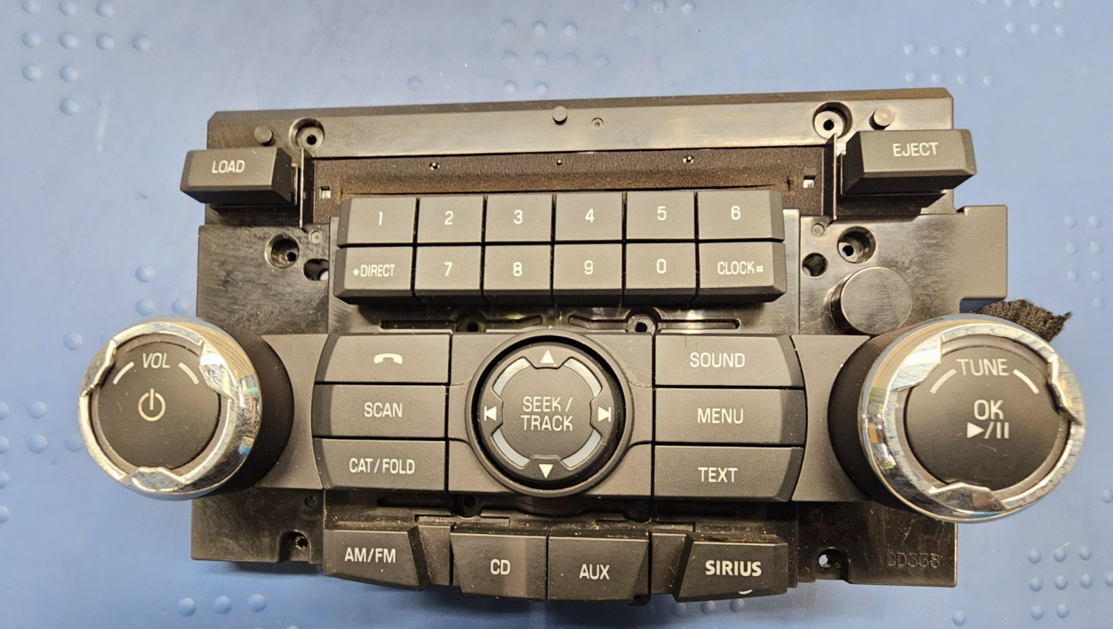🔥10-12 Fusion Milan AM FM Radio Stereo Climate Control Trim Panel Bezel Black