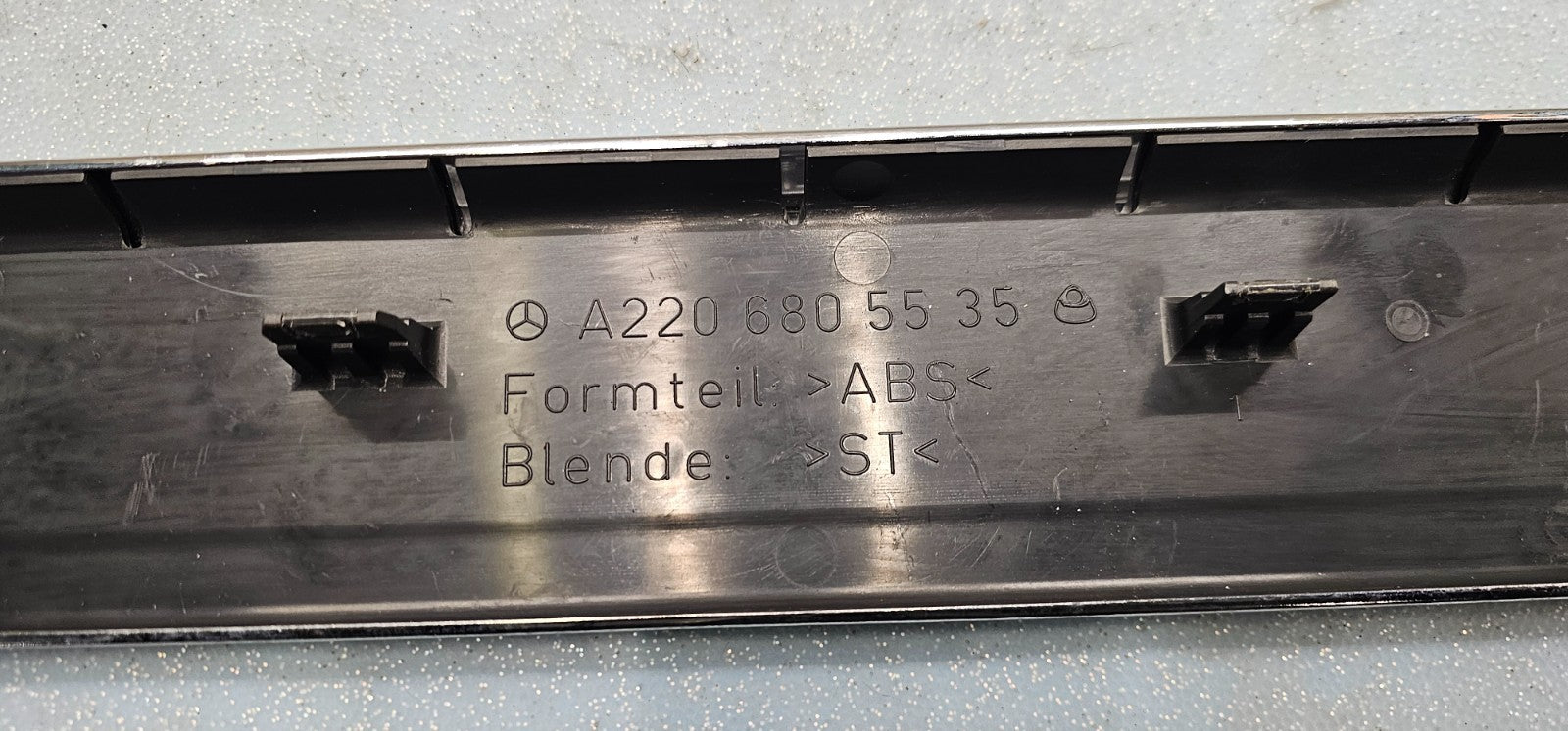 🔥03-06 MERCEDES W220 S430 FRONT LEFT RIGHT SCUFF STEP COVER PLATE PANEL OEM
