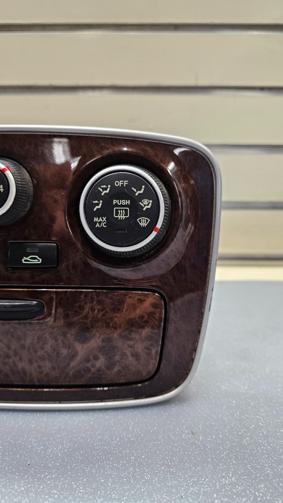 🔥06-08 HYUNDAI SONATA AC/HEAT  CLIMATE CONTROL WOODGRAIN OEM BLACK