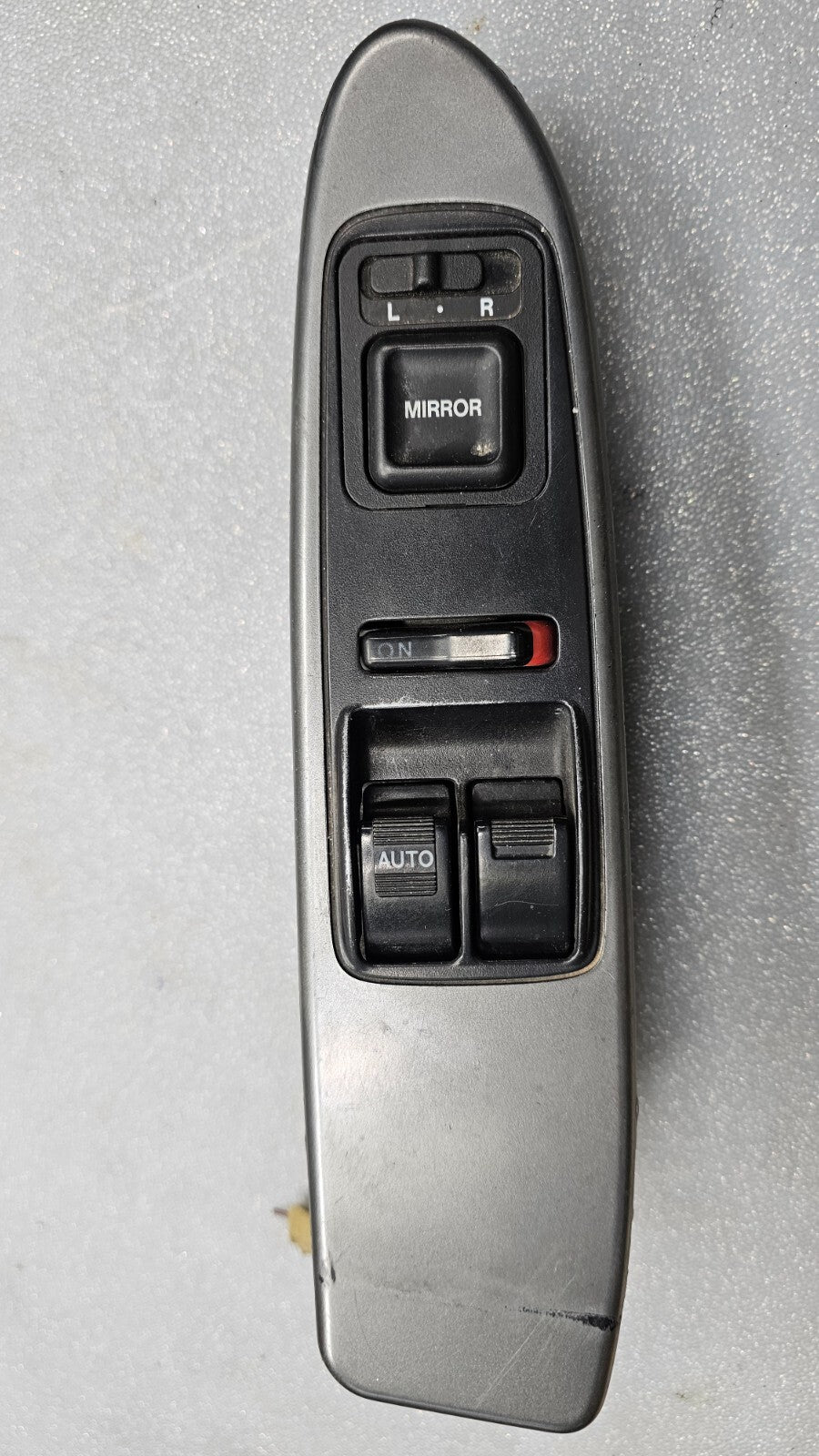 🔥98-02 Accord Coupe Left Driver Master Power Door Mirror Window Switch Gray