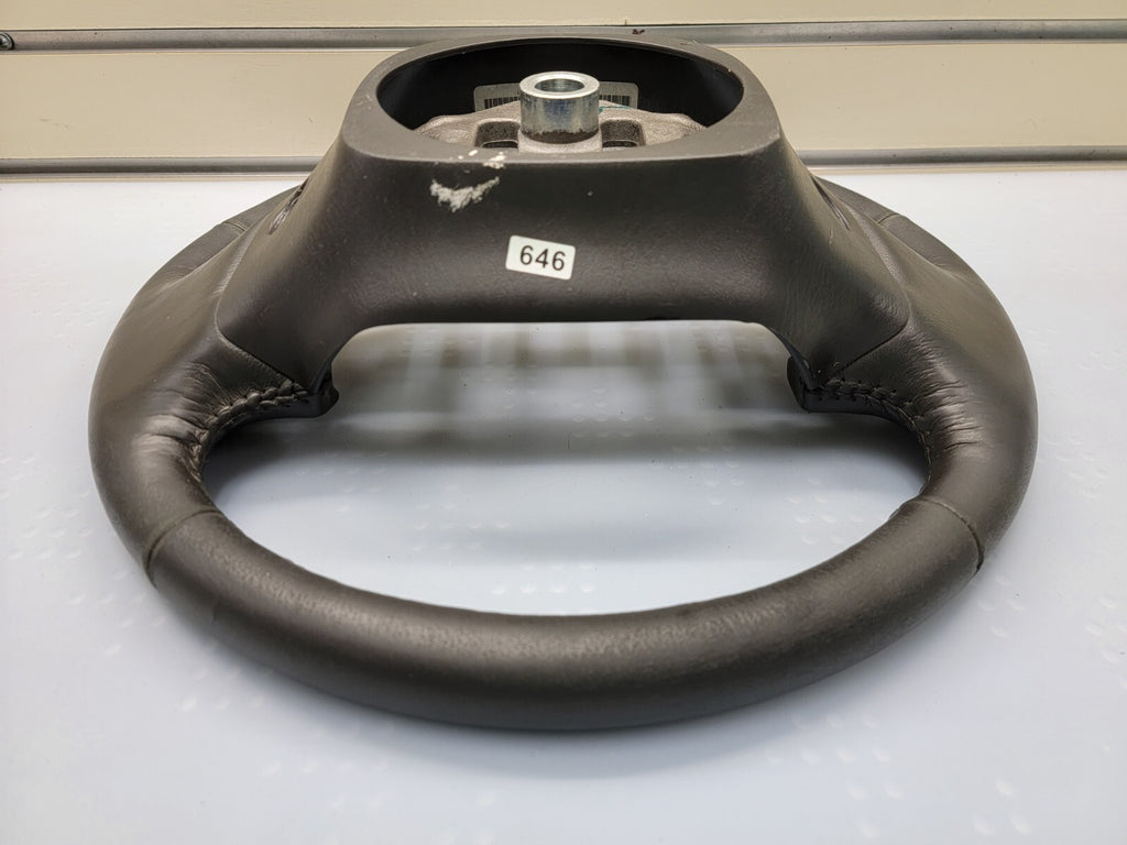 🔥1997-2003 Ford F-150 Leather Steering Wheel Cruise Dash black