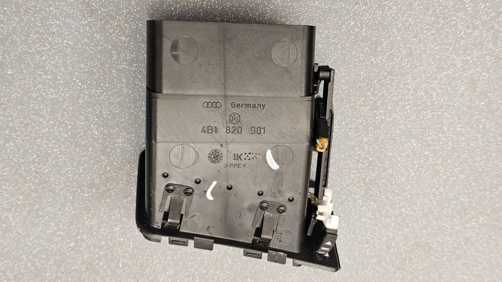 🔥 98-01  Audi A6 Genuine Dash Left Driver Air Vent A/C AC Heater Panel Black