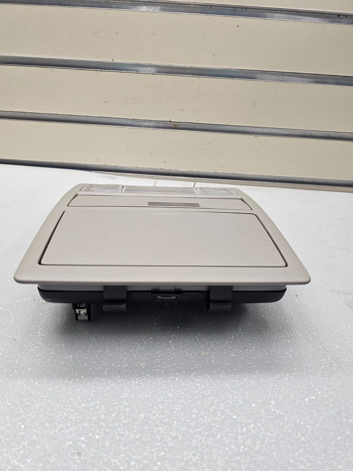 2007-2011 Toyota Camry Overhead Console Dome Map Light Storage Assembly GRAY OEM