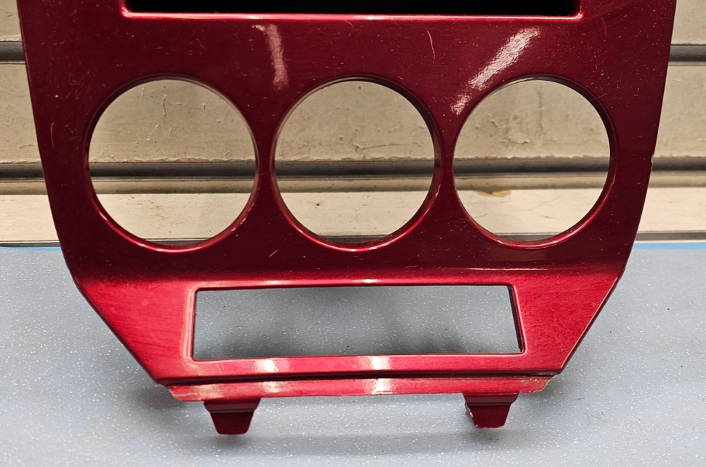 🔥07-09 Dodge CALIBER Dash Radio Center BEZEL Climate Dash Trim Vents RED