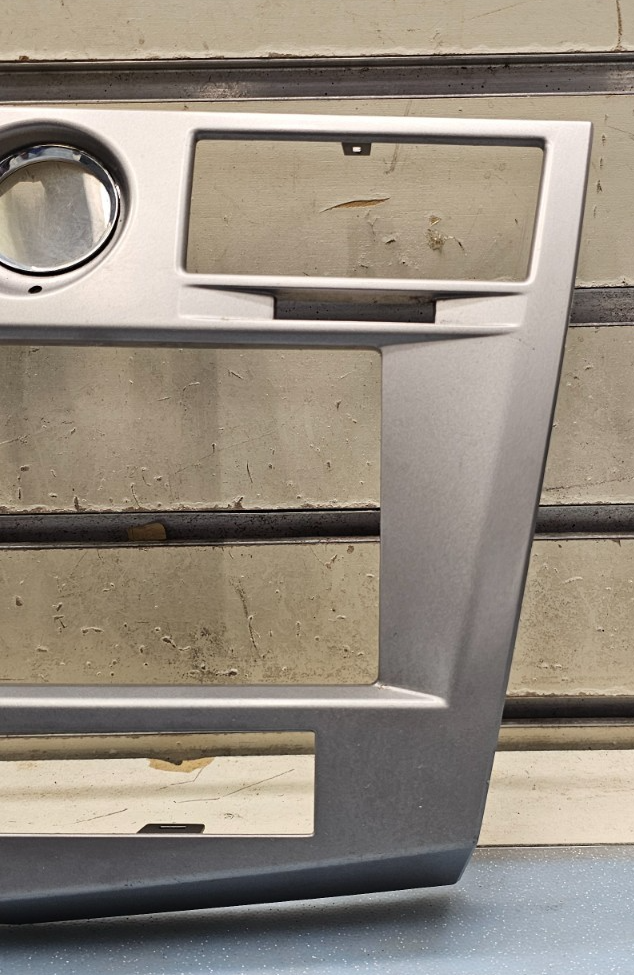 🔥07-10 Chrysler Sebring Center Dash Radio Bezel Surround Trim Panel SILVER OEM
