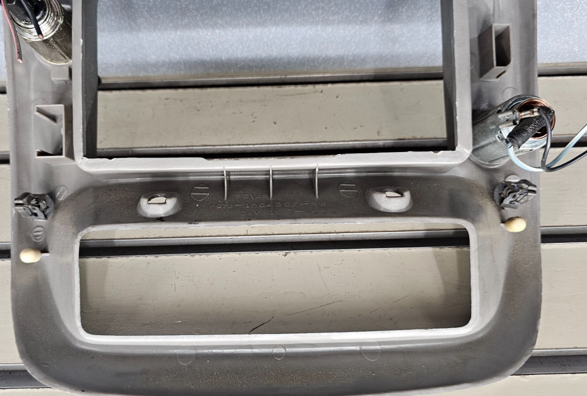 🔥95-10 Ranger EXPLORER Dash AM FM Radio Stereo Display Trim Bezel Silver OEM B2