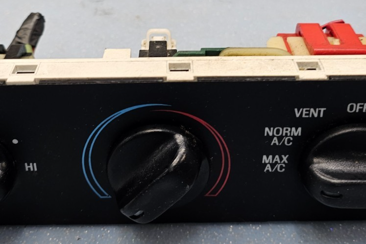 🔥92-95 Sable Taurus Dash A/C HVAC Heater Climate Temperature Control Unit Black