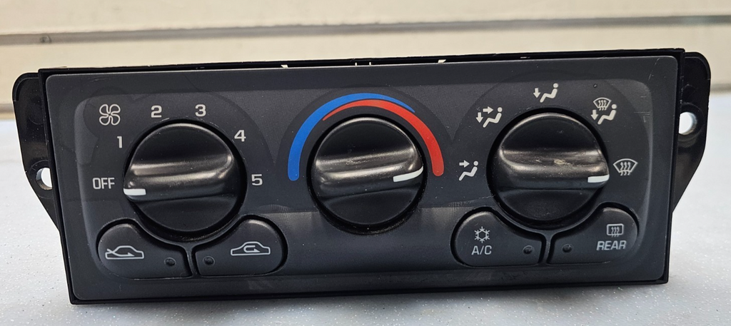 🔥97-03 Chevy Malibu Dash AC HVAC AC Climate Control Heater Temperature Black