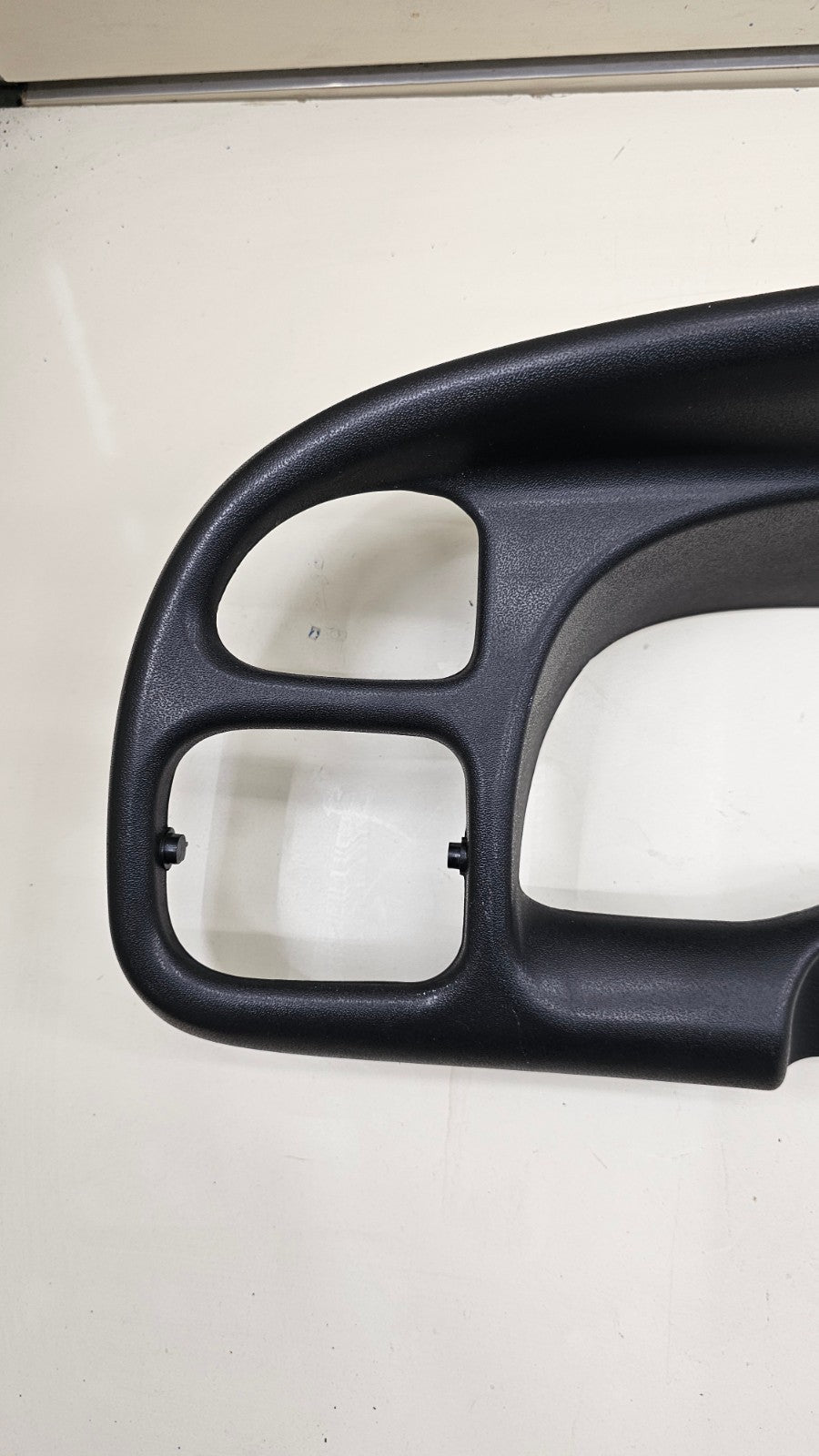 98-01 Dodge Ram 1500 2500 3500INSTRUMENT SURROUND COVER CAP CLUSTER BEZEL Black