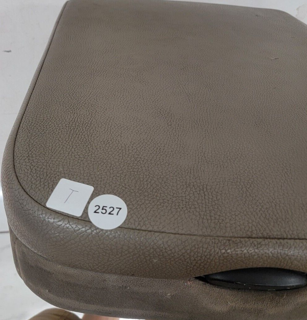 2002-2008 Dodge Ram 1500 Jump Seat Console Arm Rest Storage OEM TAN JS7