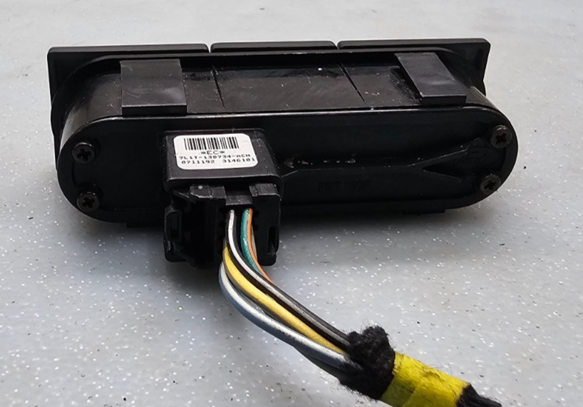 🔥07-14 Expedition Traction Control Hatch Hazard Light Switch Assembly Black
