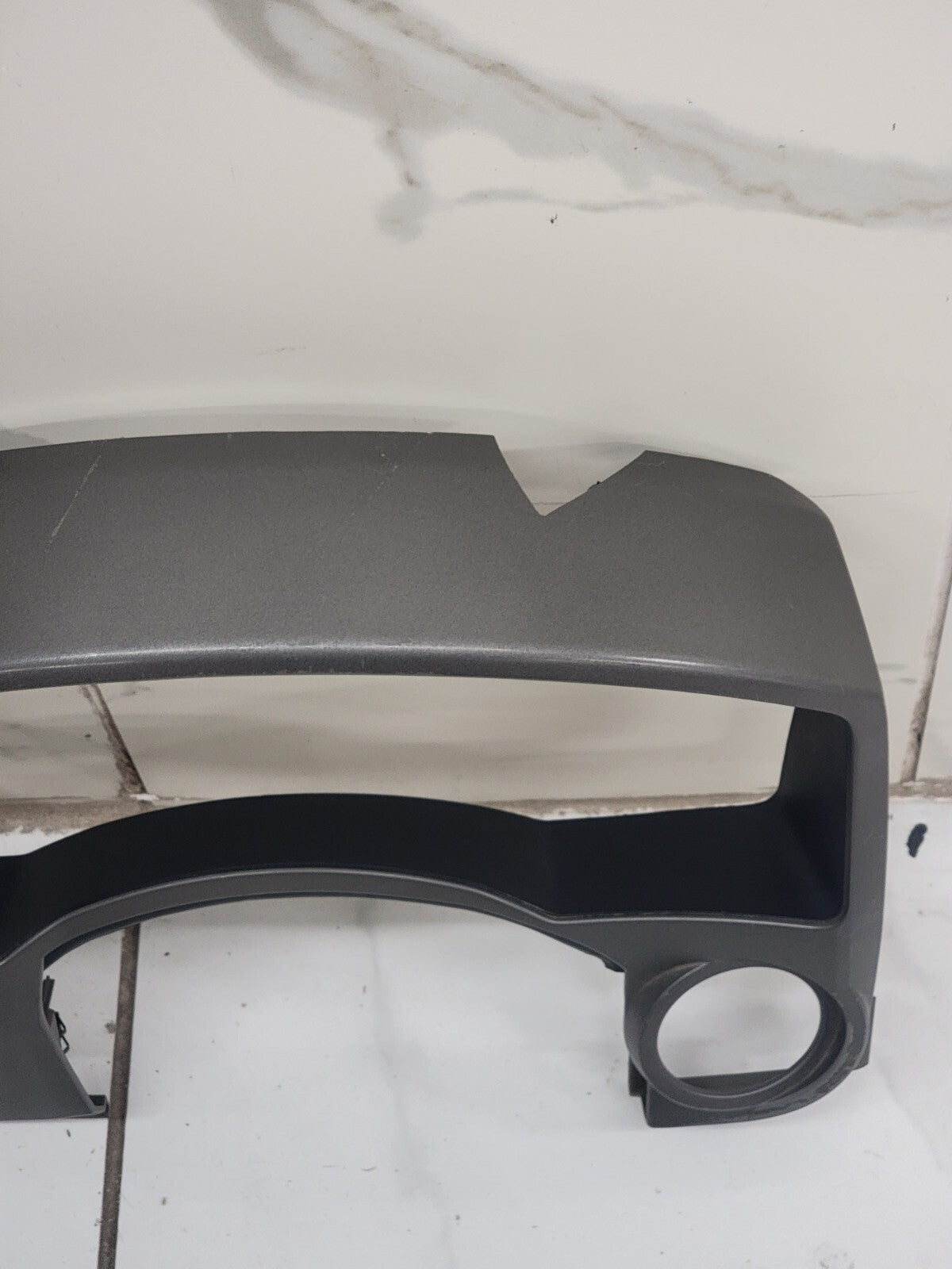 04-07 NISSAN TITAN ARMADA SPEEDOMETER CLUSTER GAUGE DASH BEZEL TRIM OEM GRAY C33