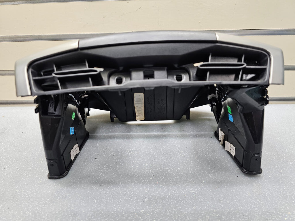 🔥12-14 FORD FOCUS CENTER DASH RADIO DISPLAY PANEL SUUROUND BEZEL TRIM SILVER