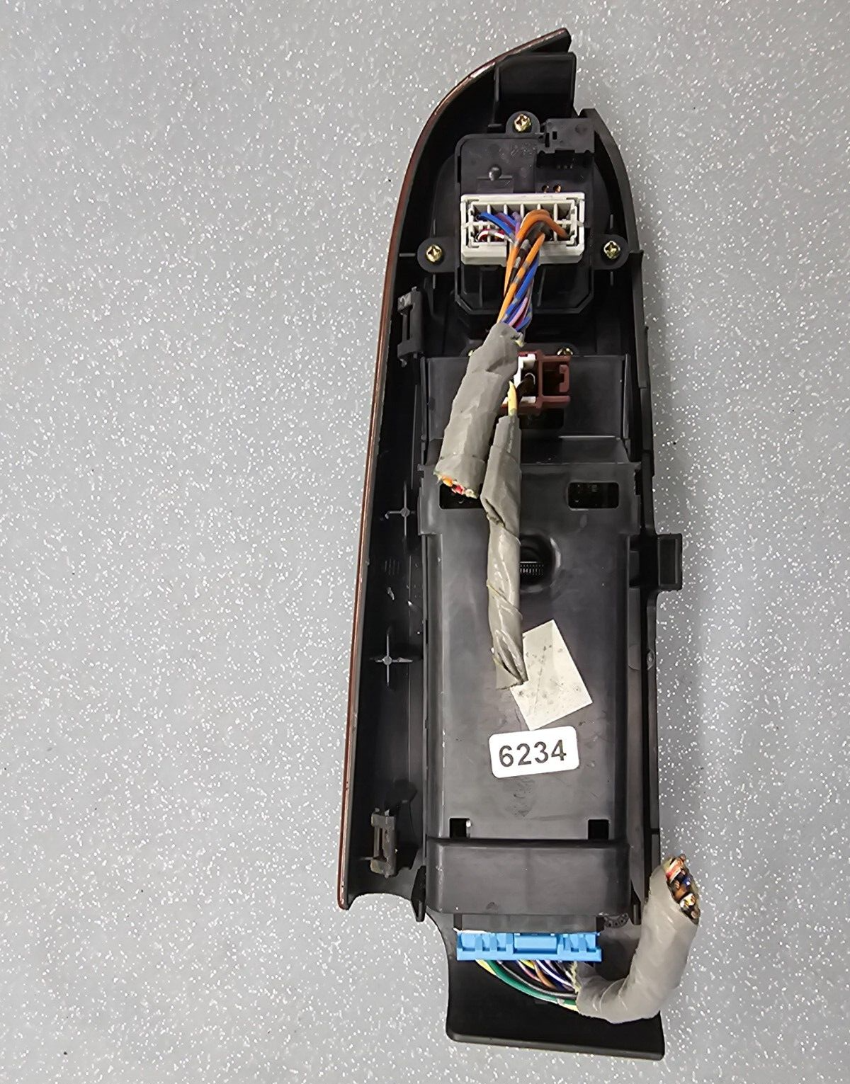 01-06 Acura MDX Left Driver Master Power Window Control Switch Assembly Wood OEM