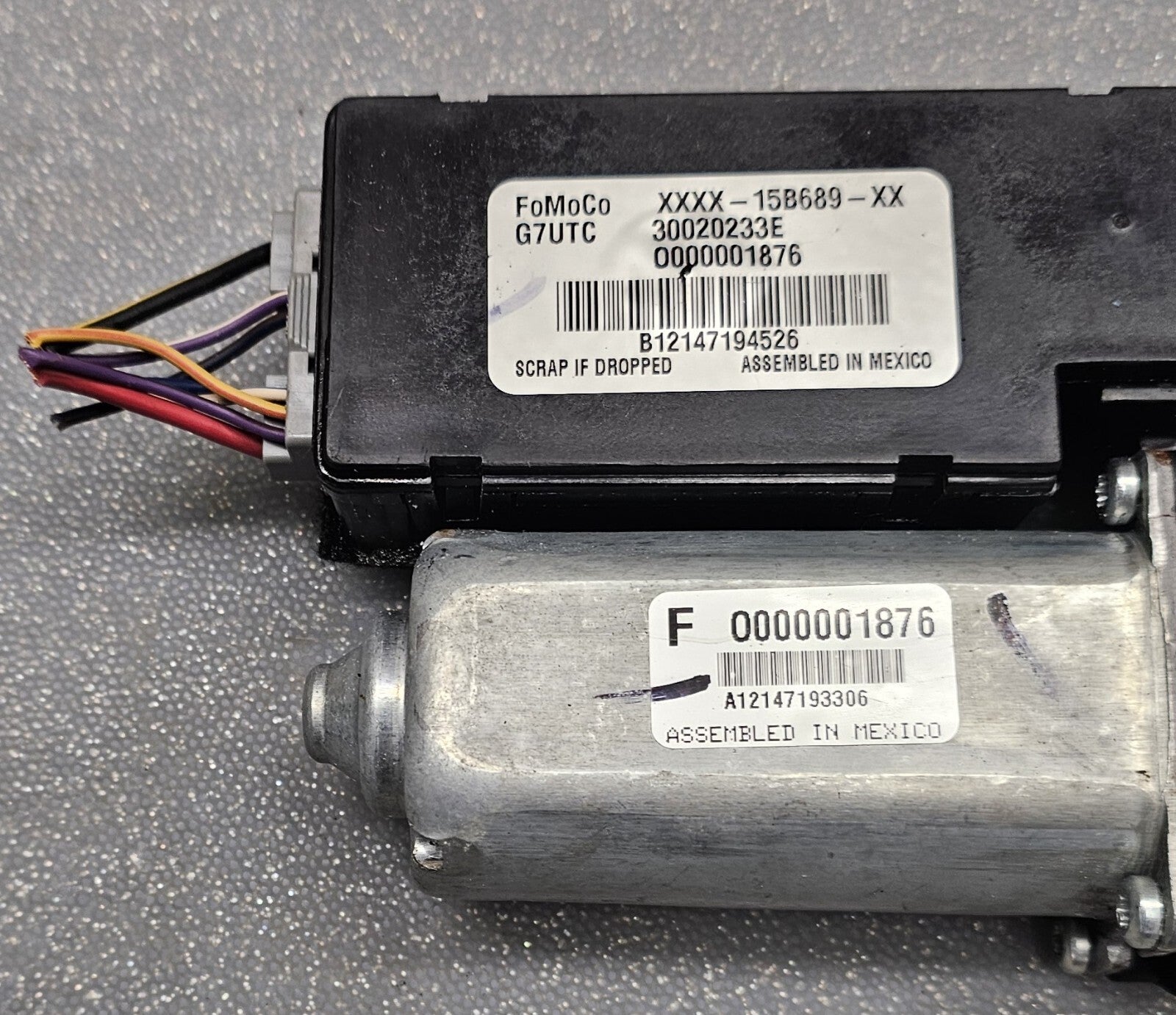 🔥06-09 Ford Fusion Mercury Milan Lincoln Town Car Power Sun Roof Motor Assembly