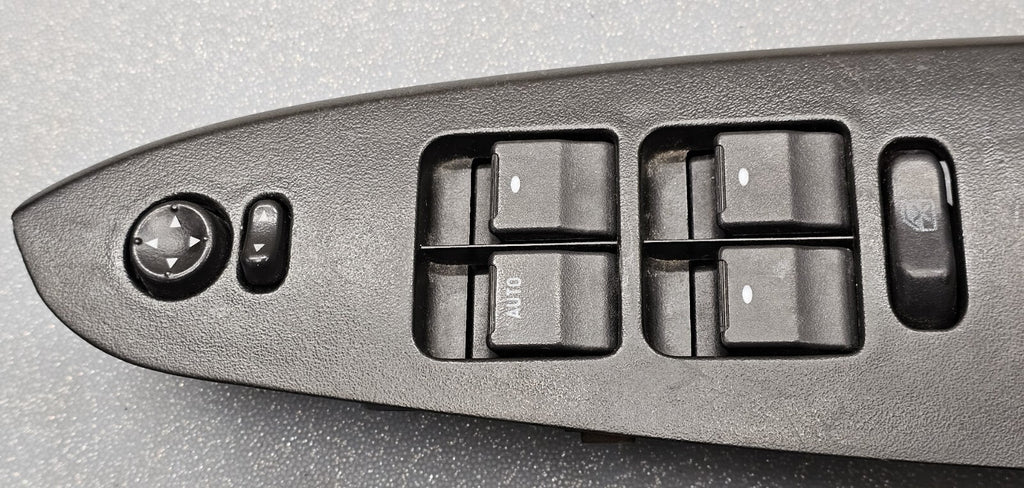 🔥06-08 CHEVY IMPALA LEFT DRIVER MASTER POWER WINDOW SWITCH BEZEL ASSEMBLY BLACK