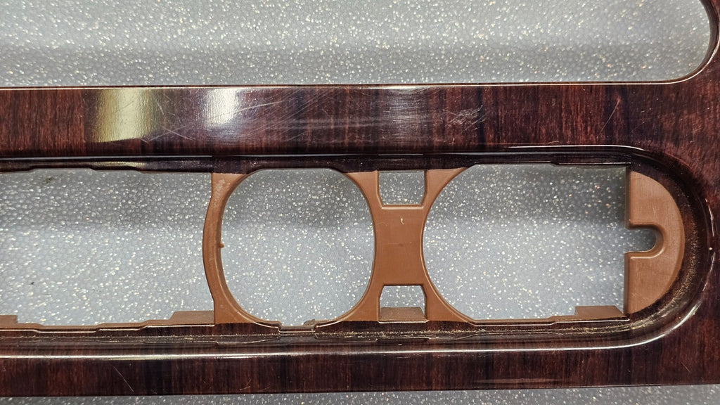 🔥04-08 Ford F150 Dash AM FM Radio Stereo Display Climate Bezel Trim Panel Wood
