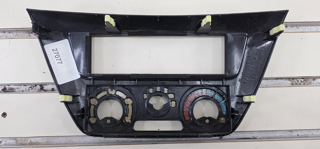 🔥02-05 Mitsubishi Lancer Radio Heater Climate Temperature Control Bezel BLACK